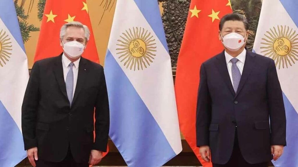 Sergio Massa y Xi Jinping