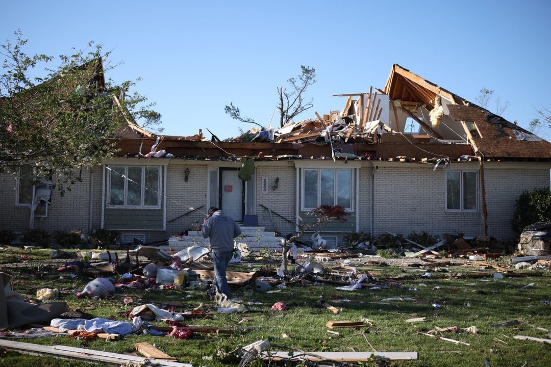 Daños por un tornado