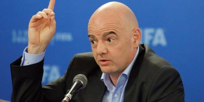 Infantino. FiFA