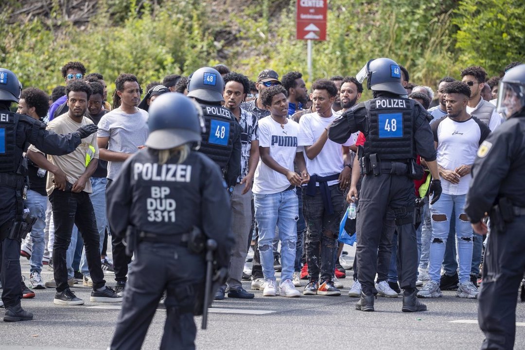 Manifestación en Alemania