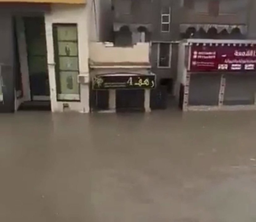 Captura de la inundación