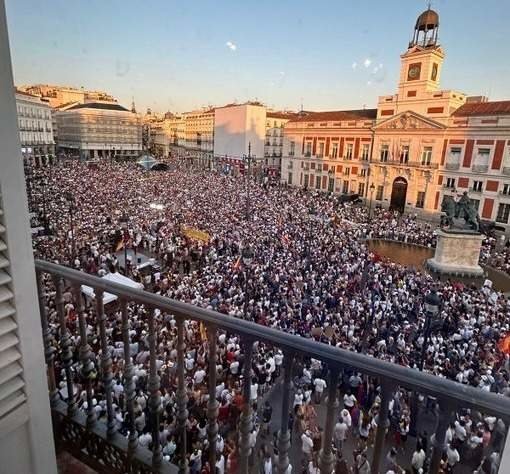 Venezolanos en Madrid / X