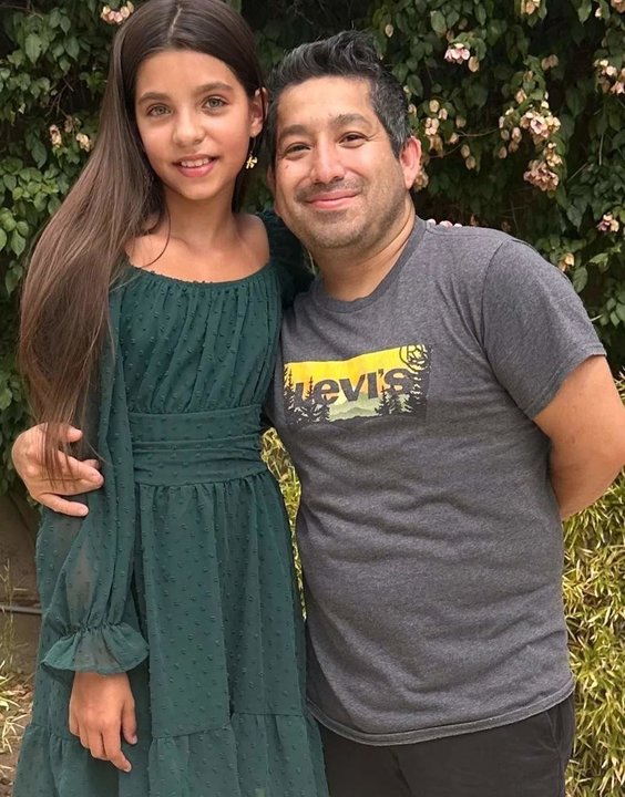 Mariuxy Ruiz y su padre