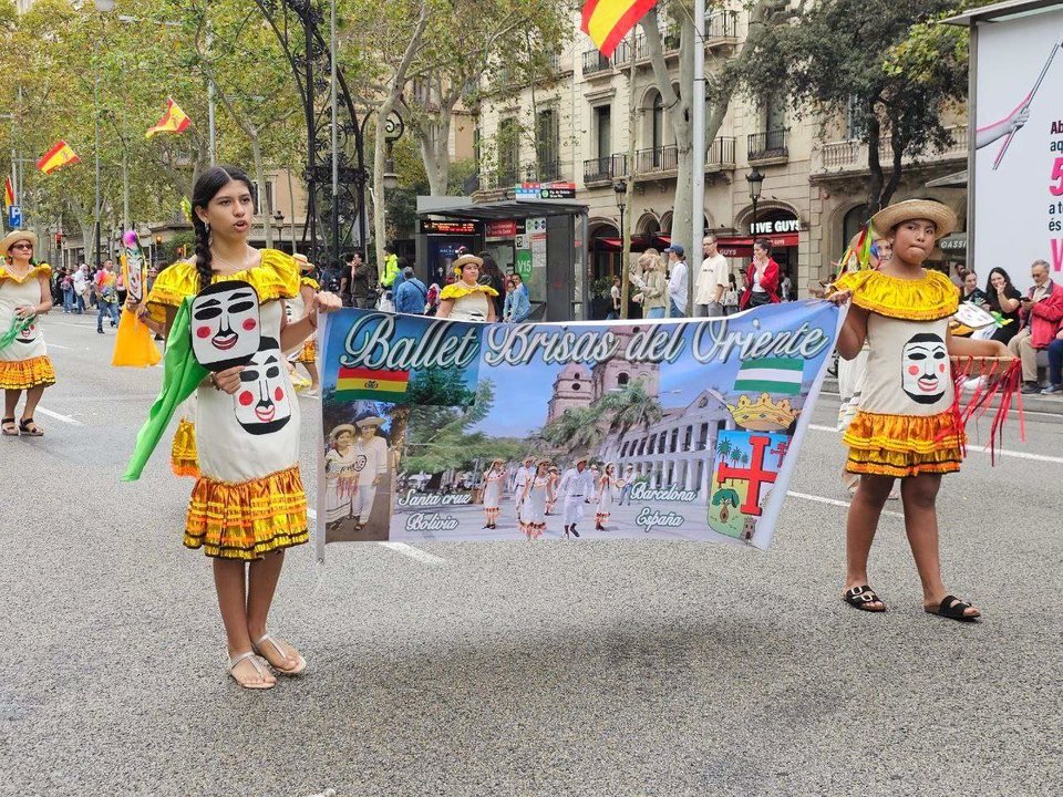 Acto del día de la Hispanidad en Barcelona (foto: Ysaias Gonzalez/NL)