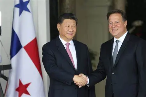 Presidente de China y Panamá